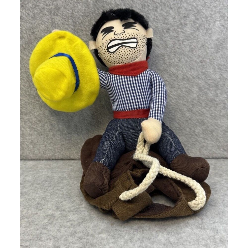 Nacoco Small Dog Cowboy riding costume‎ Bucking Bronco Dog Costume